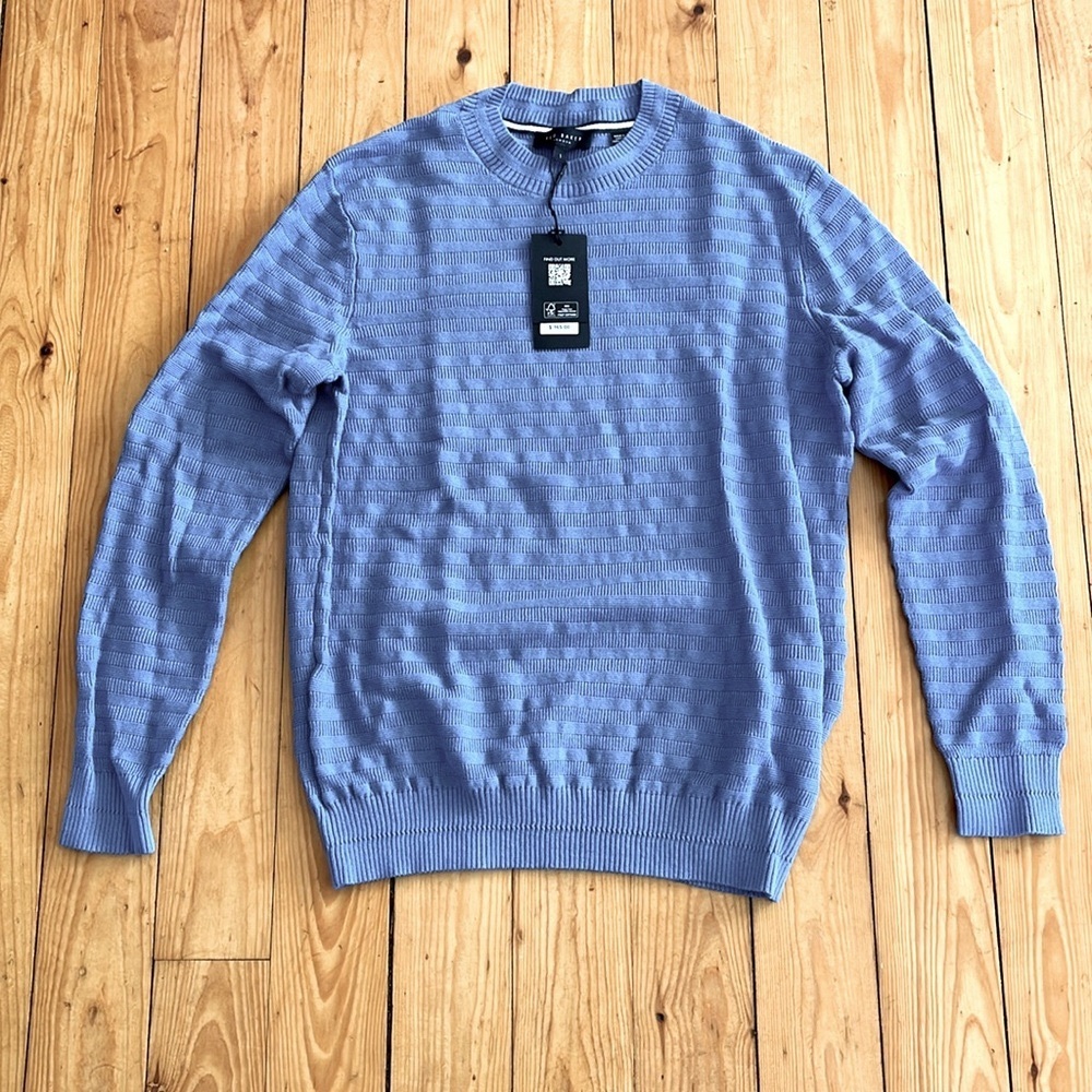 Ted Baker long sleeve crew neck sweater - size 1